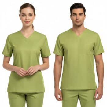 унисекс медицинска туника лимонена трева