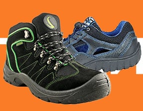 Работни обувки категория S1 и категория S2 с бомбе