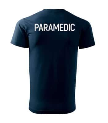 Тениска Парамедик - тъмносиня