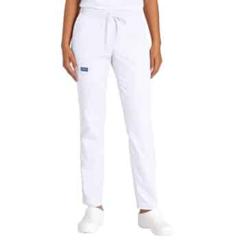 Втален дамски панталон Cherokee - бял