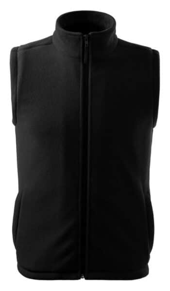 Елек унисекс полар - черен