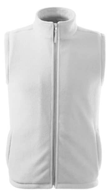 Елек унисекс полар - бял